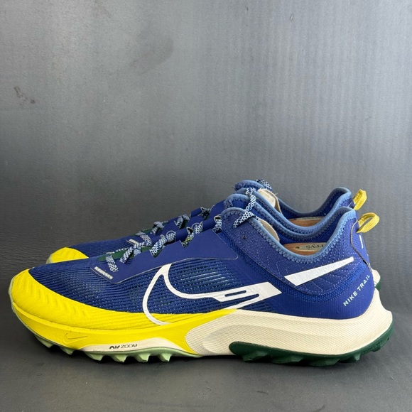 Nike Air Zoom Terra Kiger 8 Deep Royal Blue Yellow Strike men’s size 12.5 - Picture 3 of 8